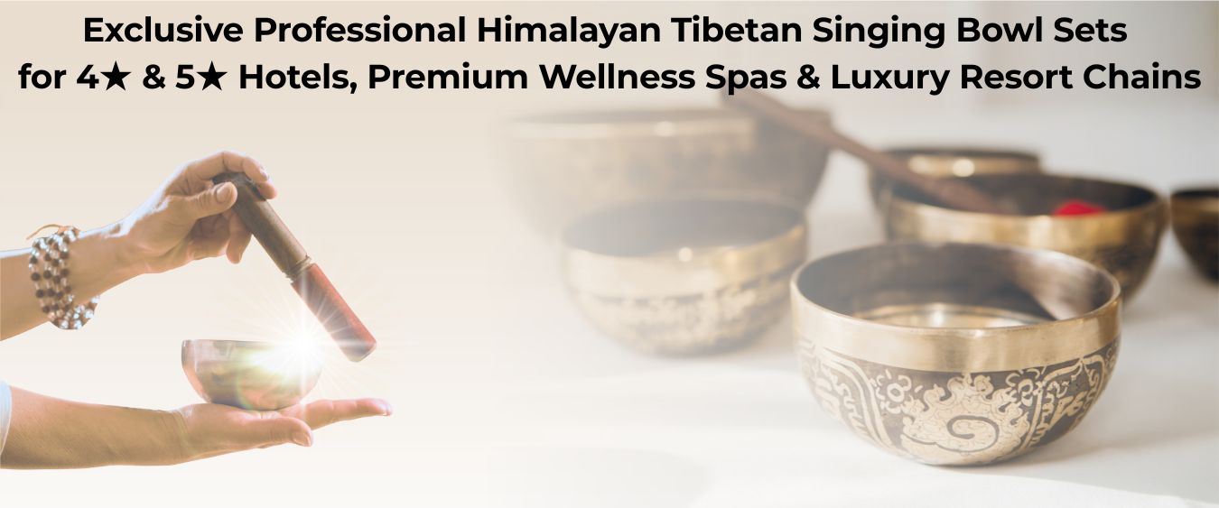Exclusive Professional Himalayan Tibetan Singing Bowl Sets